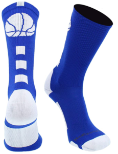 Basketball Logo Crew Socks