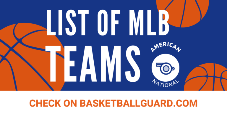 List of MLB Teams National & American League