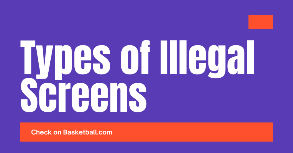 Types Of Illegal Screens